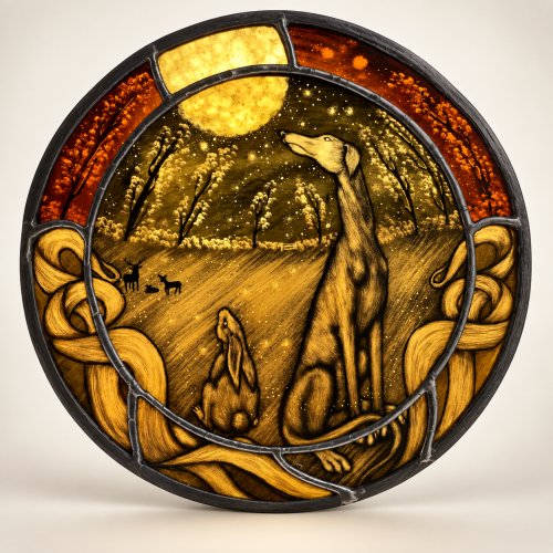 Moongazing Hares