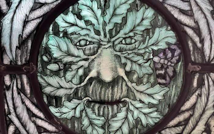 contact stained glass artist in somerset christine saunders