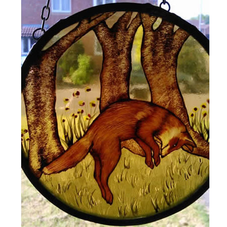 stained glass suncatchers